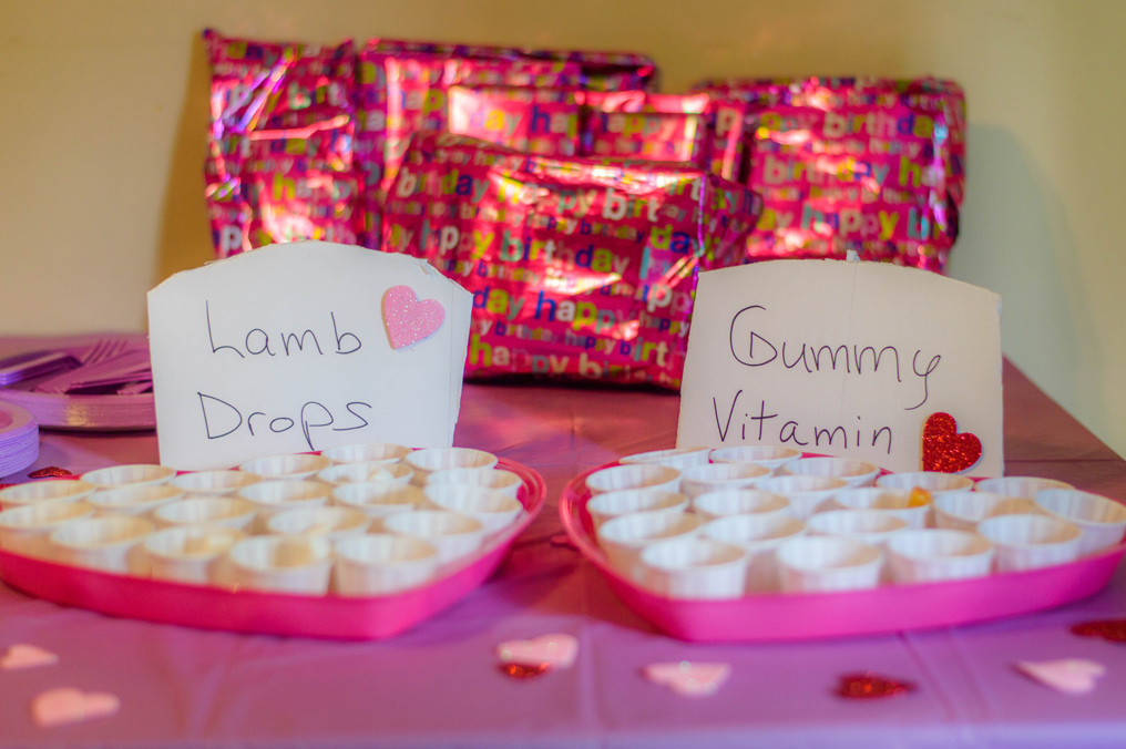 lamb drops and gummy vitamins
